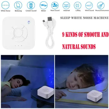 Sunet Spa Relaxa Mașină De Zgomot Alb Copil Adult Somn Natură Noapte Dispozitiv De Terapie Mașină De Zgomot Alb Pentru Somn