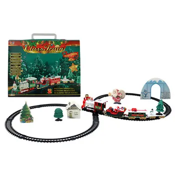 Copilul Electric Vagon De Tren De Jucărie Tren Set De Curse De Transport Rutier Jucării De Crăciun De Jucărie Electrică Prezent