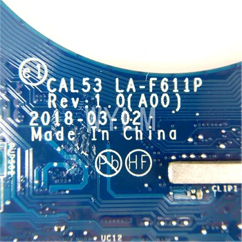 CN 098C18 CAL53 LA-F611P i7-8750 CPU GTX1050 Placa de baza Pentru Dell G3 15-3579 3579 Laptop Placa de baza Testat de Lucru Bine