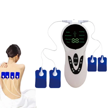 Puls Electronic ZECI de Terapie Mașină Stimulator Muscular Acupunctura Corp Masaj Ameliorarea Durerii Musculare Relaxant Electrostimulator