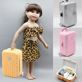 Salon nou Valiza Blyth Portbagaj Cutie pentru BJD Accesorii,Pullip Tanggo Momoko American Doll Licca Portbagaj Accesorii Decor