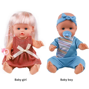 Copilul Realiste Papusa Reborn Păpuși 14 Inch Copii Toddler Jucarii Moale Fete Îmbrăcăminte Tovarăși De Joacă Nou-Născut Păpuși Pentru Fete Ziua De Nastere Cadou