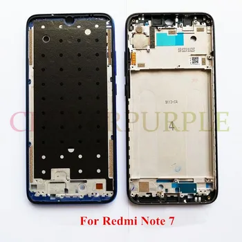 Spate Capac Baterie Carcasa + Mijloc Placă Cadru Carcasa Rama Rama Rama Pentru Xiaomi Redmi Nota 7