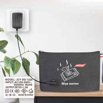 Masina USB Tampoane pentru Copii de Încălzire Încălzire Dispenser Prosop Umed Cald Hârtie absorbantă Umedă Caz