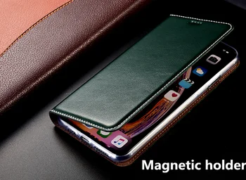 De lux High-end din Piele Magnetice Caz Toc Pentru Xiaomi Mi A3/Xiaomi Mi A2 Flip Cover Slot pentru Card de Suport Funda Coque Capa