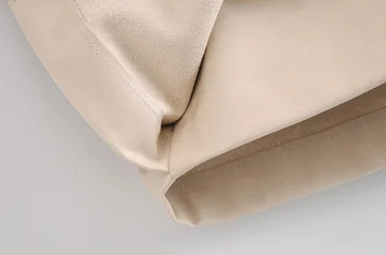 2020 nou brand de Toamna Iarna Femei Fusta din Piele PU Sexy Fusta Mini Cu Buzunare cu Fermoar Pachet Șold Femei de Îmbrăcăminte