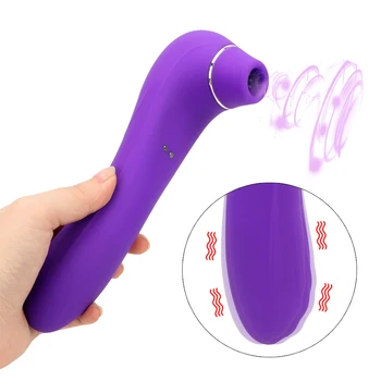OLO Silicon 10 Viteze Clit Sucker Vibrator Oral Lins Stimulator Clitoridian Biberon Suge Jucării Sexuale pentru Femei