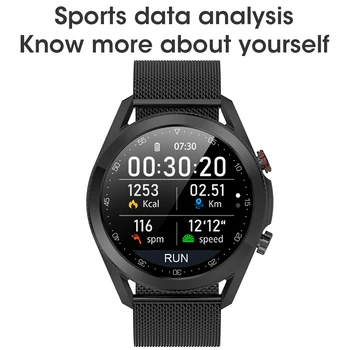 Timewolf Smartwatch Android 2020 IP68 Impermeabil Ceas Inteligent Bărbați Ceas Inteligent pentru Telefonul Android Telefon Iphone IOS Xiaomi, Huawei