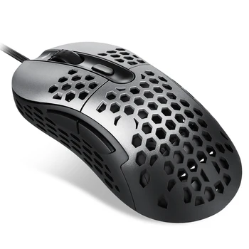 Motospeed N1 2020 Nou Ușor Mouse-ul cu Fir Hollow-out Jocuri Mause 16000 DPI Soareci Reglabil 8-Cheie pentru Gamer Calculator laptop