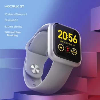 Ceas inteligent GT Fitness Brățară Impermeabil Bluetooth Sport Rata de Inima Tracker Apel/Mesaj Memento Smartwatch pentru Android iOS