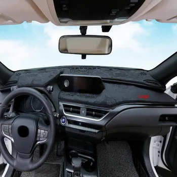 Tonlinker Interior tablou de Bord Anti-murdar Pad Acoperă Autocolante pentru Lexus UX 2019 Styling Auto 2 BUC Ployester Acoperi autocolante