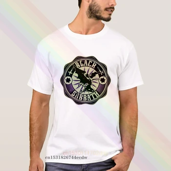 Negru T-Shirt Sabat Logo-2020 mai Noi de Vara Barbati Maneca Scurta Populare Teuri Topuri Tricou Unisex