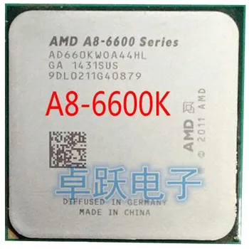AMD a-Series A8-6600K A8 6600K FM2 Quad-Core CPU de lucru în mod corespunzător Procesor Desktop transport gratuit