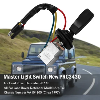 Calitate excelenta Masina Fata Faruri Comutator Mâner de Control Master Comutator de Lumină PRC3430 Toate Pentru Land Rover a Ap nder#P15