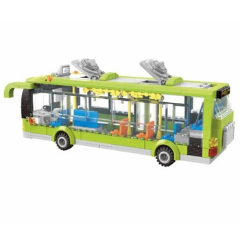 Mailackers Autobuz Double Decker Bus Touring Car Blocuri Prieteni Cifre Vehicul Auto Cărămizi Educative Pentru Copii Jucarii Cadou