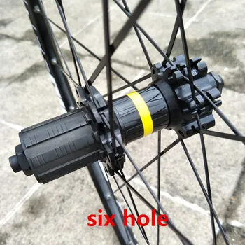 CROSSRIDE MTB Mountain Bike Disc de Frână Roți de Bicicletă Rulment Șase Gaura Jantei Inchidere centralizata 26 27.5 Și 29 de Inch Roata Set