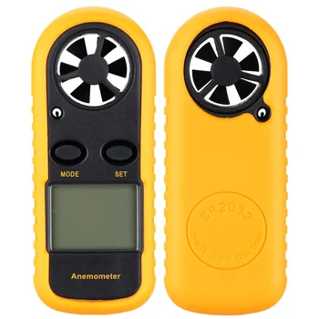 Handheld Digital Portabil, Viteza Vântului Volum de Aer de Măsurare Metru Anemometru Electronic tahometru LCD anemometro cu Iluminare din spate