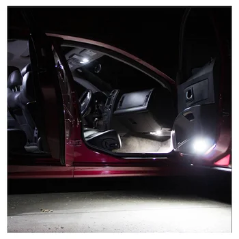 11pcs LED-uri Albe de Interior Becuri Kit potrivit Pentru 2016 2017 2018 2019 Toyota Tundra Harta Dom Marfă Oglindă Licență Lampa