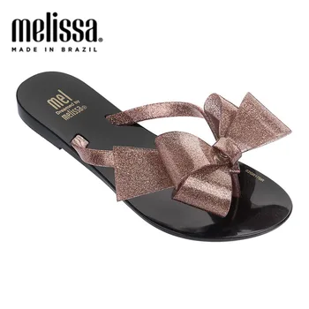 În 2020, Noi Femeile Melissa Pantofi De Moda Femeie Încântătoare Arcul De Vara Sandale Melissa Papuci De Casă În Aer Liber Bază Pantofi De Plaja Zapatos De Mujer