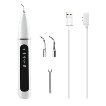 Noi 3 Moduri cu Ultrasunete Dinte Cleaner Portable USB Reîncărcabilă Îndepărtarea de Calcul rezistent la apa Adulți Albirea Dintilor de uz Casnic