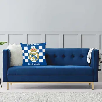Real Madrid Model de Pernă Acoperă Piața Perne Caz Decorative Dormitor Living Canapea cu Fermoar