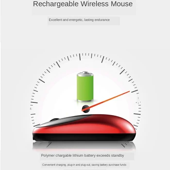 Pentru Apple Macbook air Pentru Xiaomi Macbook Pro Reîncărcabilă 2.4 GHz Mouse-ul Pentru Huawei Matebook Laptop Notebook