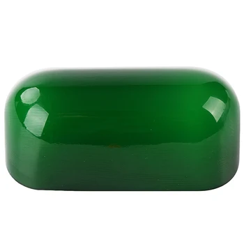 Culoare verde de STICLĂ BANCHER de LAMPĂ CAPAC/Bancherii Lampă cu Abajur abajur
