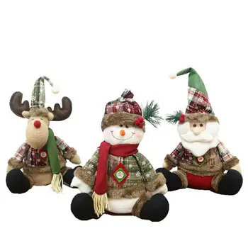 2019 Nou De Înaltă Calitate, De Crăciun, Stând În Picioare Moș Crăciun, Om De Zăpadă Elan Papusi Decoratiuni Acasă Baruri Școală Mall-Uri