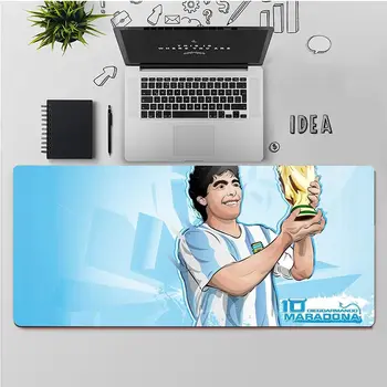 FHNBLJ Calitate de Top Diego Maradona Unic Desktop Pad Joc Mousepad Transport Gratuit Mari Mouse Pad Tastaturi Mat
