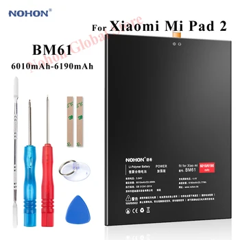 Nohon Baterie Pentru BM61 Xiaomi Mi Pad 2 6010mAh-6190mAh built-in de Înaltă Calitate Tableta Bateria Li-polimer Baterie Pentru Mi Pad 2 Pad2