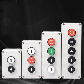 Butonul de oprire pornire comutator cutie de control industriale simbolul de identificare auto reset circulare de oprire de urgență lift
