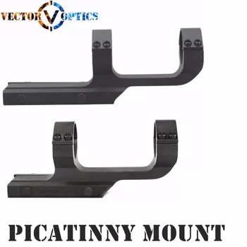 Vector Optica Tactice 30mm-O singură Bucată de Aplicare a Compensa Picatinny Muntele Integrantă Inele .223 5.56 Timp Flat Top Mil-spec Negru Mat