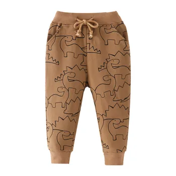 2-7T copii băieți fete pantaloni de trening animale imprimate 2019 toamna primavara pantaloni pentru copii haine plin pantaloni pentru băieți fete purta