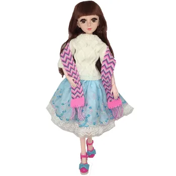 60cm BJD Haine Papusa de Moda Casual, Costumul Rochie Frumoasă Manual Papusa Rochie de 1/3 Papusa Accesorii Fete Jucării pentru Copii Cadouri