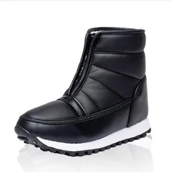 HOVINGE Pantofi de Iarna pentru Bărbați 2019 rezistent la apa, Non-alunecare de Zăpadă Cizme Barbati Platforma Cald Glezna Cizme Barbati, Cizme