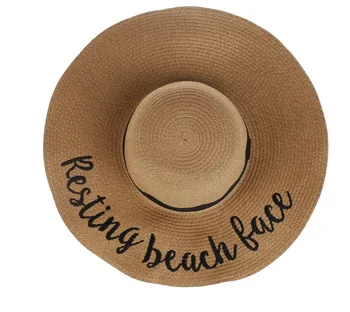 Luna de miere pe Plaja Pălărie de paie Odihnindu-se pe Plajă Fata de Vara Floppy Hat Doamna pălărie căsătorit cu margine largă de Onoare Cadou Mireasa Palarie de Petrecere