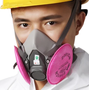 STONECX 6200 Spray cu Vopsea Praf Masca de respirat masca facială cu 2091 P100 Hochman Costum Industrie, Siguranță, Securitate și Dovada de Praf Masca
