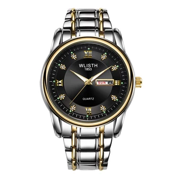 WLISTH Top Brand de Lux pentru Bărbați Ceas rezistent la apa Data Ceas Barbat Sport Watch Oameni de Afaceri Cuarț Bărbați Ceasuri Relogio Masculino