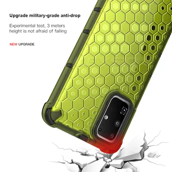 KEYSION Caz rezistent la Socuri pentru Samsung Galaxy M51 M31 M11 M21 PC+TPU Telefon Capacul din Spate pentru Samsung M31S M30S M30 M20