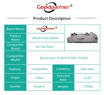 1X CWAA0869 Toner rezidual Cutie Container pentru Fuji Xerox DocuCentre SC2020 SC2021 SC2022 DC SC 2020 2021 2022 Laser Printer