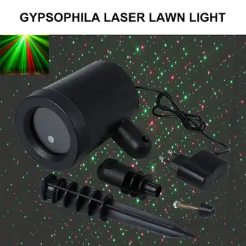 În aer liber Laser Proiector Cer Stele Reflectoarelor Dușuri Peisaj DJ Lumini Disco Gypsophila Laser masina de Lumină pentru o Petrecere de Crăciun