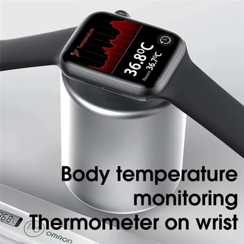 Original IWO W26 Pro Smartwatch 44mm Ceasul Inteligent Seria 6 de apelare Bluetooth ECG Monitor de Ritm Cardiac Temperatura rezistent la apa PK IWO 13