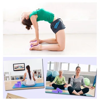 Noua EVA Yoga Bloc Caramida Modelarea Corpului de Sănătate de Fitness de Formare BrickSports Exercițiu de Gimnastică Rola de Spuma de Antrenament Stretching Ajutor 2019