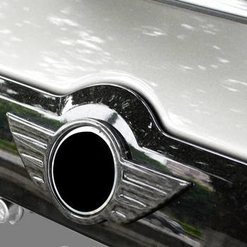 Auto Frontal Insigna logo-ul decor fibra de carbon acoperi 3d autocolant Pentru MINI Cooper S F54 F55 F56 F57 F60 R60 accesorii Auto exterioare