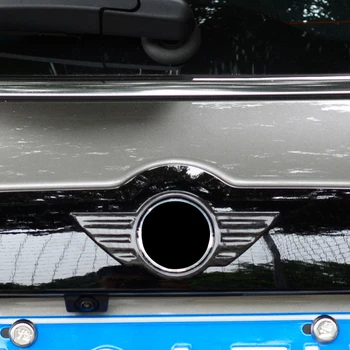 Auto Frontal Insigna logo-ul decor fibra de carbon acoperi 3d autocolant Pentru MINI Cooper S F54 F55 F56 F57 F60 R60 accesorii Auto exterioare