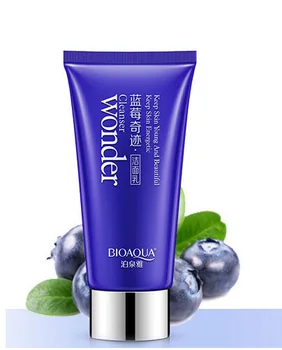 BIOAQUA Brand Afine Hidratanta lotiune de Curatare Faciala cu Ulei de Control Micsora Porii la Negru pentru Femei Lotiune de curatare Profunda 100g