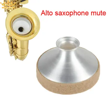 1buc Înaltă Calitate de Culoare Argintie Mut pentru Saxofon Tenor Sax Metal Amortizor Cămilă Potrivit pentru Toate Dimensiunile Saxofon Alto