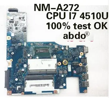 Abdo ACLU1/ACLU2 UMA NM-A272 pentru Lenovo G50-70 Z50-70 notebook placa de baza CPU i7 4510U/4500u DDR3 test de munca