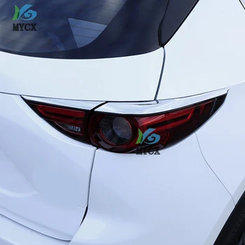 Pentru Mazda CX-5 CX5 CX 5 2017 - 2019 fibra de carbon Coada de Lumină Lampă Benzi Capacului Ornamental Exterior decor refit Accesorii Styling