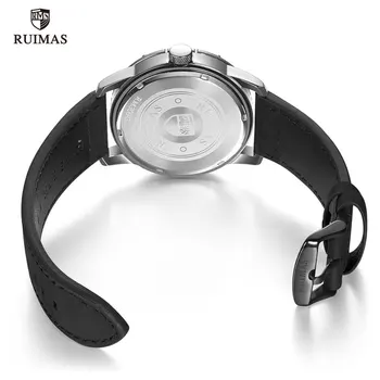 RUIMAS 2020 Noua Moda pentru Bărbați Ceasuri de Lux Militară Sport Cuarț Ceas de Om Brand de Top Curea din Piele rezistent la apa Ceasul 306